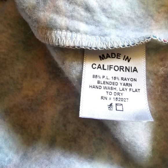 BNWOT psychedelic cropped colorful hippie raver hoodie - Picture 11 of 11